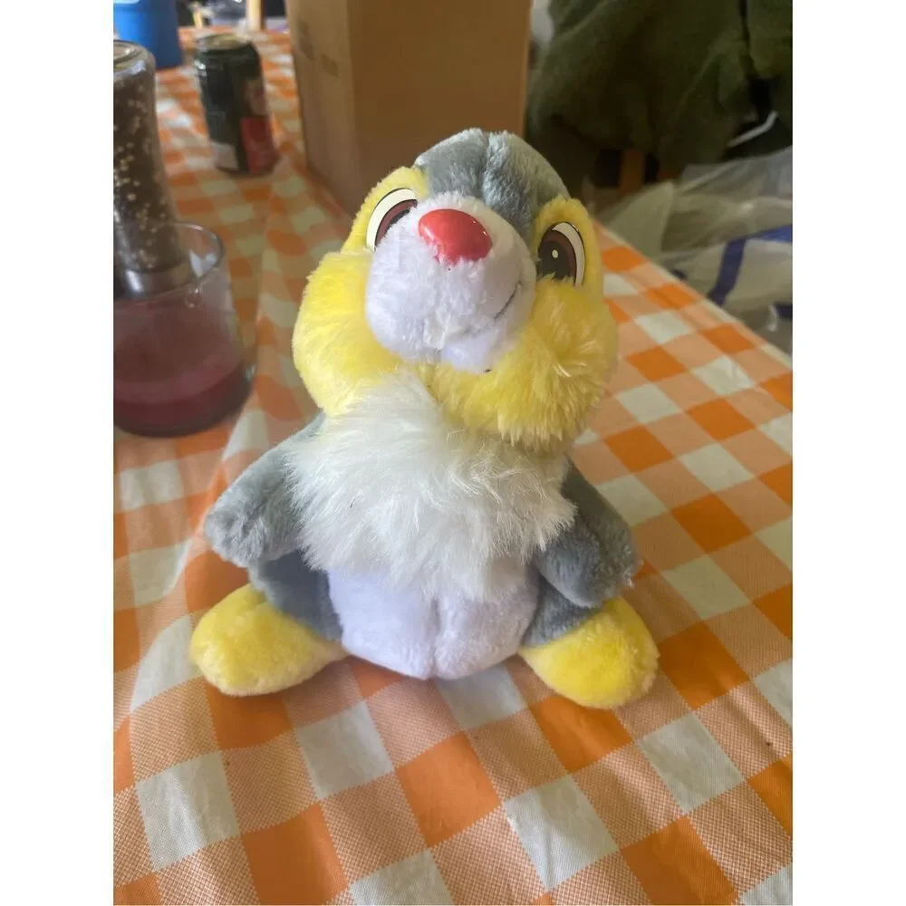 Disney Kids Multicolor Disneyland Original Bambi Standing Thumper Plush Toy
